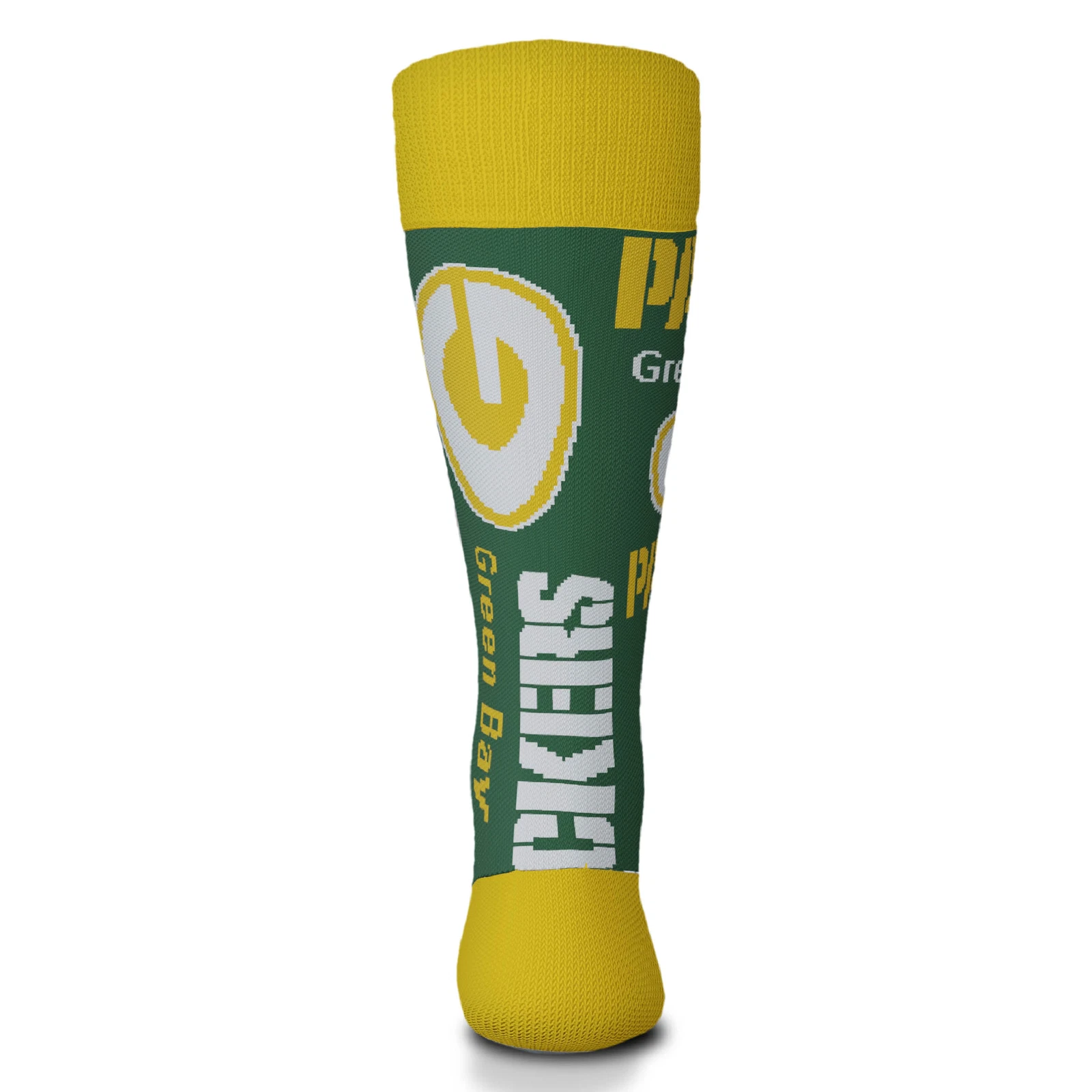 Green Bay Packers Wall to Wall Socks