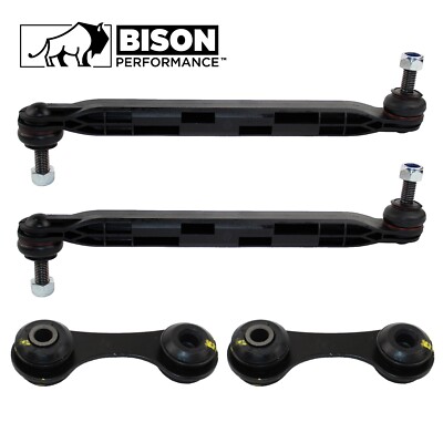 Bison Performance 4pc Front & Rear Sway Bar Link Kit For G6 Malibu FWD