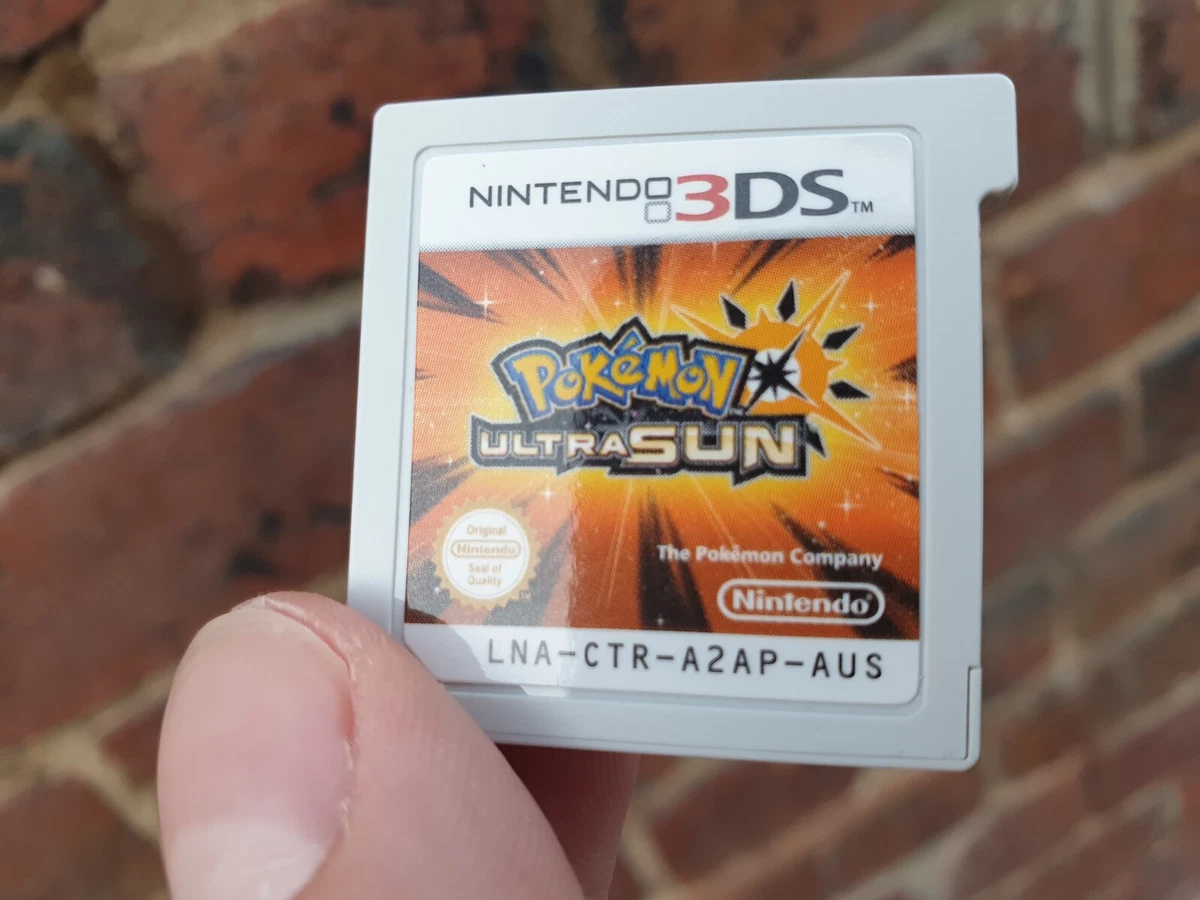 Pokemon Ultra Sun Cartridge Only Nintendo 3DS Free Tracked Postage