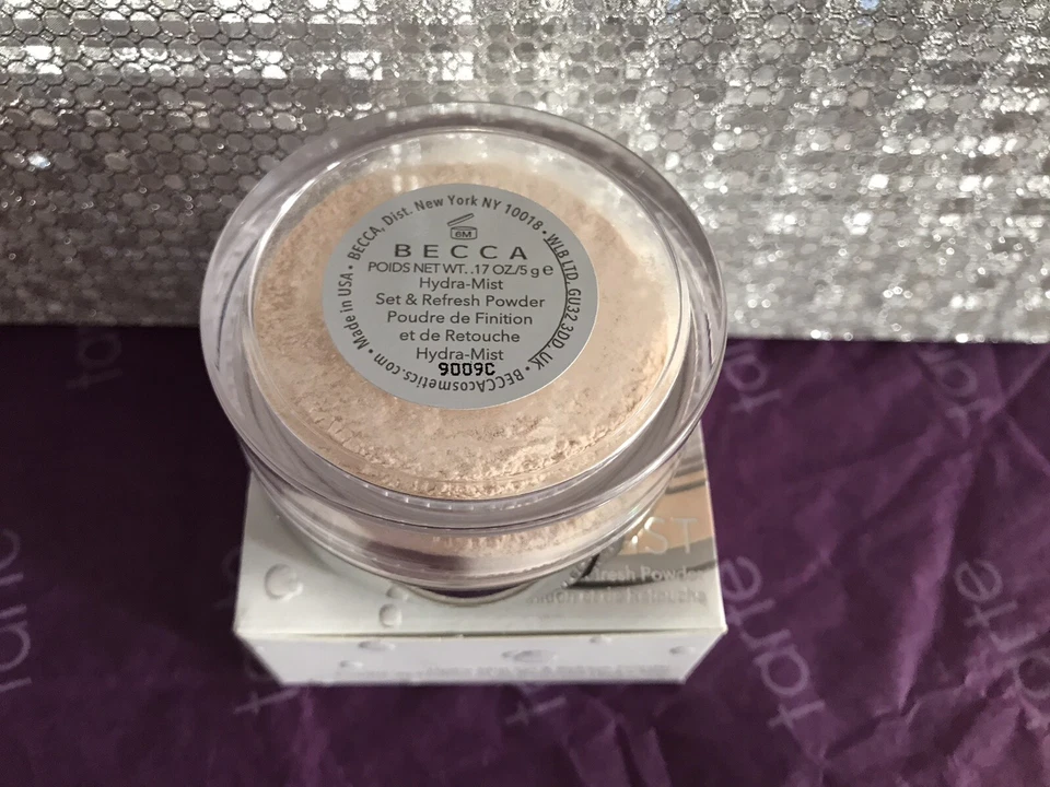 Becca Hydra-Mist Set & Refresh Powder 5g Neu und Originalverpackt, versiegelt - Bild 2 von 3