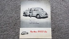 MORRIS SIX SALES BROCHURE 1949