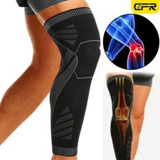 Knee Sleeve Compression Leg  Calf Stockings Brace Support For Sport Pain Relief