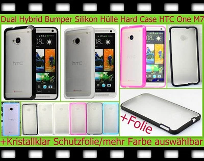 Hard Case Cover Etui Handy hart Schale Hybrid Tasche Bumper Schutz Hülle Folie - Bild 1 von 4