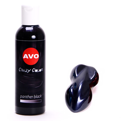 Candy Color Effektlack Panther Black Lasur Tinte 200ml AVO A08074