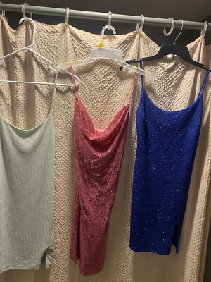 Formal Windsor Homecoming dresses, Short, Sparkly, Lot Of 3 | eBay