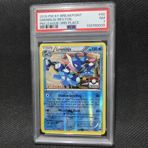 Greninja graded PSA 7 for sale on eBay