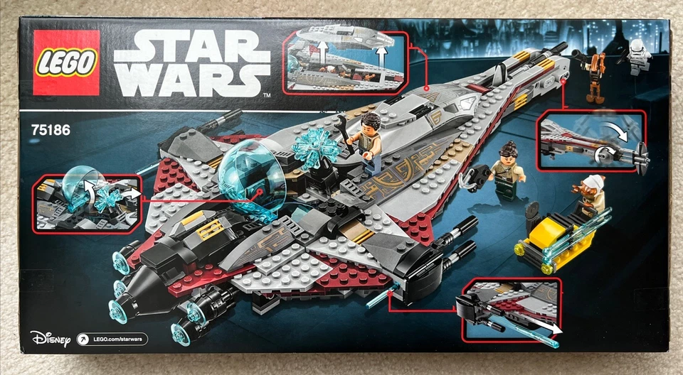 LEGO STAR WARS: La Punta de Flecha (75186) Nuevo En Caja Precintada Foto 2 de 4