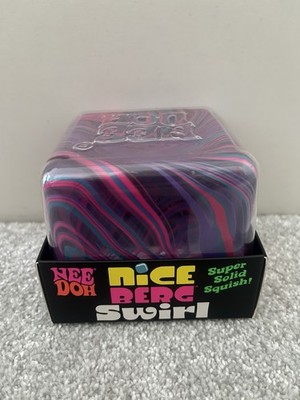 Needoh Nice Berg Swirl | Original & Brandneu | Pink/Lila/Blau |  
