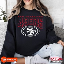 San Francisco 49ers Team NFL Football Sweatshirt - Full Color, Full Size
