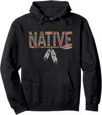 Native Indian American Pride Indigenous Heritage History Day Pullover Hoodie