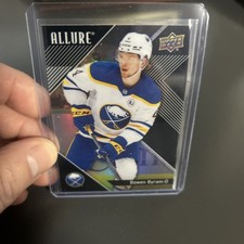 2024-25 UD Allure Black Rainbow Parallel Bowen Byram 34 Buffalo Sabres