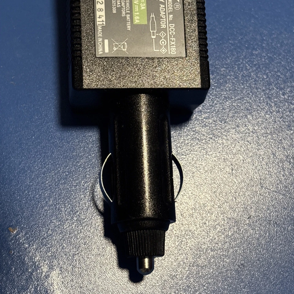 Adaptador cargador batería coche Sony Dcc-fx180 Foto 4 de 4