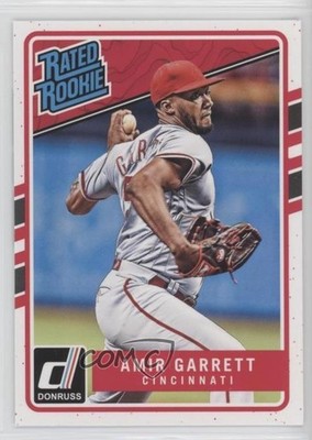 2017 Panini Chronicles Donruss Rated Rookies Amir Garrett #236 RC 7ut