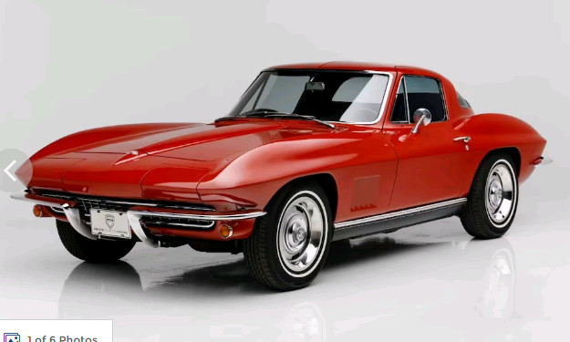 1967 Red Chevrolet Corvette   | C2 Corvette Photo 6