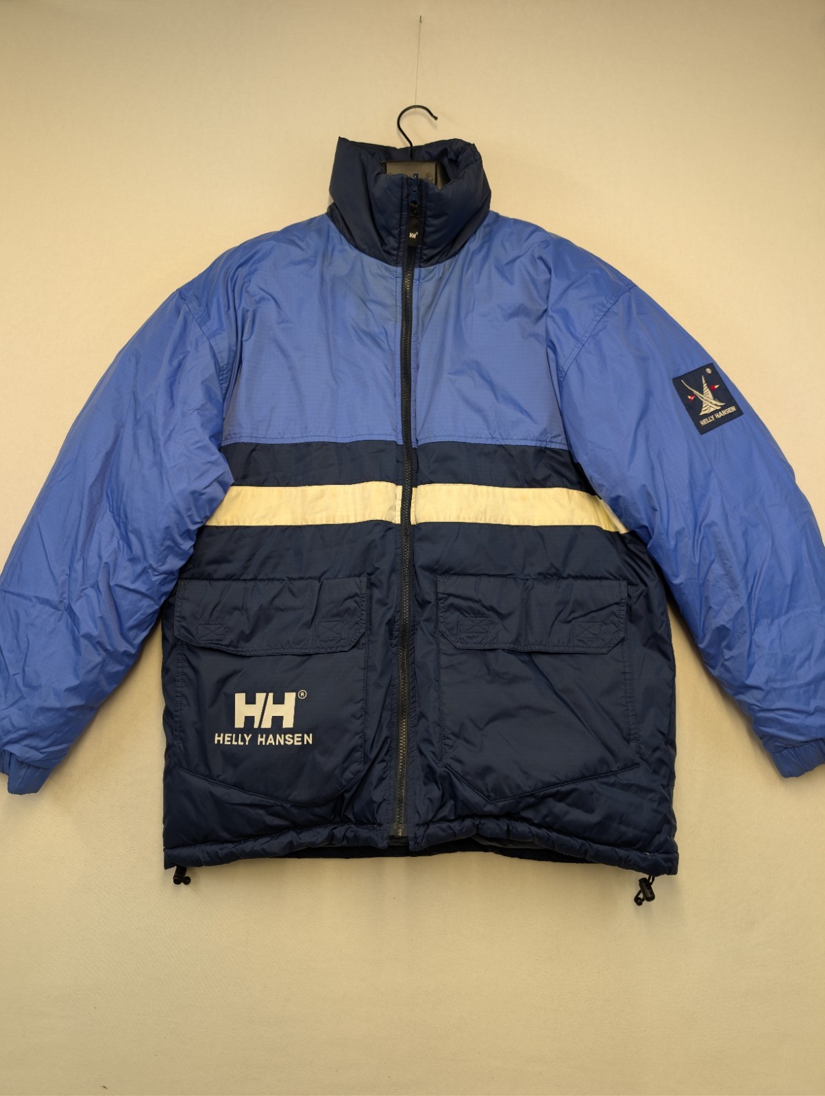 Helly Hansen Reversible Down Jacket Mens Medium B… - image 1