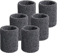 Wrist Sweatbands, Sports Sweatbands for Competition, Sweat Absorbent, for Basket
