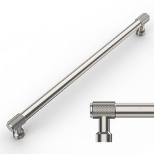 Cabinet Pulls 10-Pack Solid Zinc Alloy Heavy-Duty – Brushed Satin Nickel 254mm