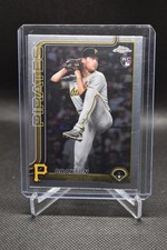 Braxton Ashcraft Rookie 2025 Topps Chrome Update Pittsburgh Pirates #USC142
