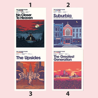 #ad #ad The Wonder Years Album Collection: No Closer Suburbia Upsides 2026 $29.99