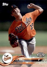 2018 Topps Pro Debut #45 D.L. Hall - BB