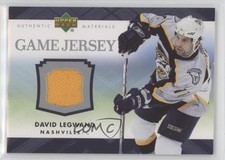 2007-08 Upper Deck Game Jersey Series 1 David Legwand #J-DL 8tn