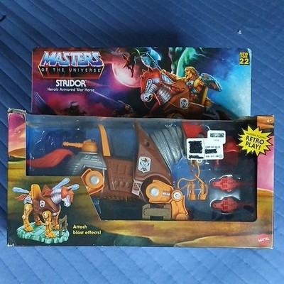 Masters of the Universe Stridor Origins Action Figure With Blast Effects Mattel