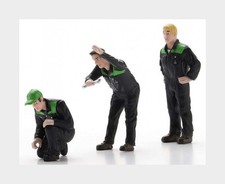1:32 SCHUCO Figures Set 3X Mechanics Deutz-Fahr Blue 32U00021 Model