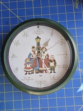 Tozai Christmas Carol Musical Clock 12 Different Songs on the Hour 8” WORKS