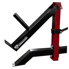Fitness SF-3 1,500 Pound Capacity 3” x 3” Power Cage Squat Rack, Lever Arms