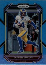 2022 Panini Prizm Prizms Light Blue #347 Decobie Durant - FB