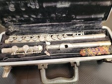 BUNDY Silver Flute w/ Hard Case