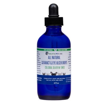 Holistic Pet Care Colloidal Silver/DMSO  Eye Drops for Pets