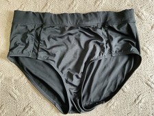 Cacique Swim Lane Bryant Women  s size 18 Black Swim Bottoms Swimwear