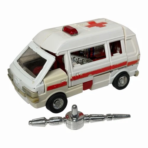 Ratchet G1 Transformers 1982 Japan Takara Vintage Action Figure - Read