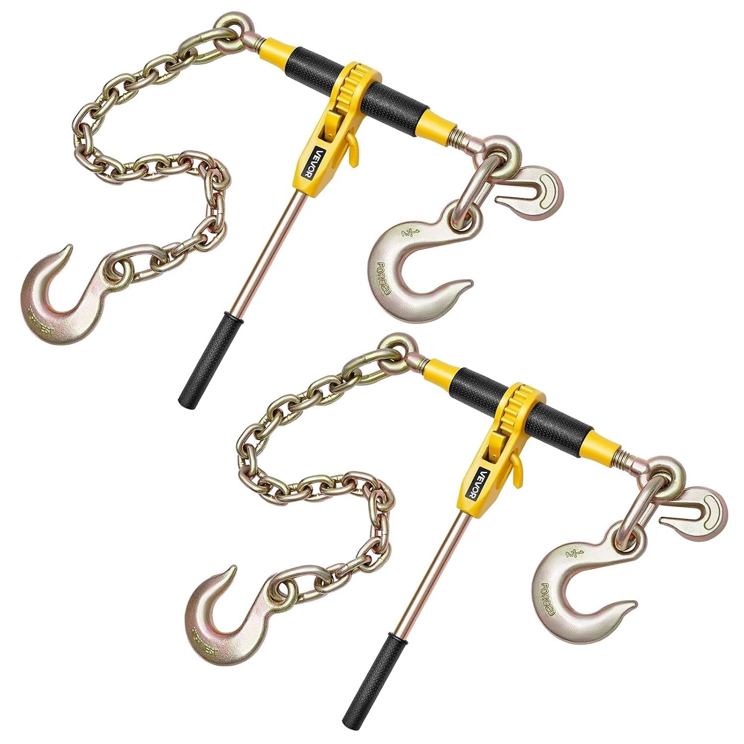 Heavy-Duty Ratchet Chain Binder - 9200 lbs Load Capacity for Secure Transport