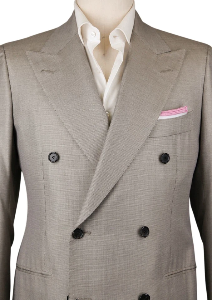 Cesare Attolini Gray Silk Blend Sportcoat - 40/50 - (CA69847317) - Image 2 of 4