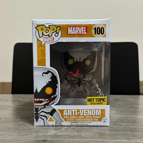 Funko Pop Anti-Venom 100 Marvel Hot Topic Exclusive 2016 Not Mint Comics