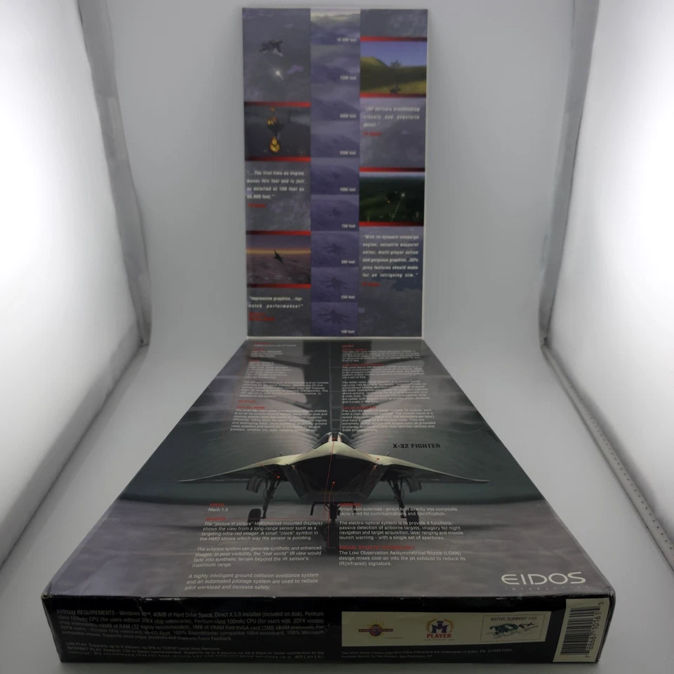 JSF: Joint Strike Fighter, 1998, Trapezoid Box, New & Sealed - Image 4 of 4