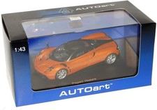 PAGANI HUAYRA BRONZE METAL 2011 AUTOART 58207 1:43 BLACK ROOF ITALY