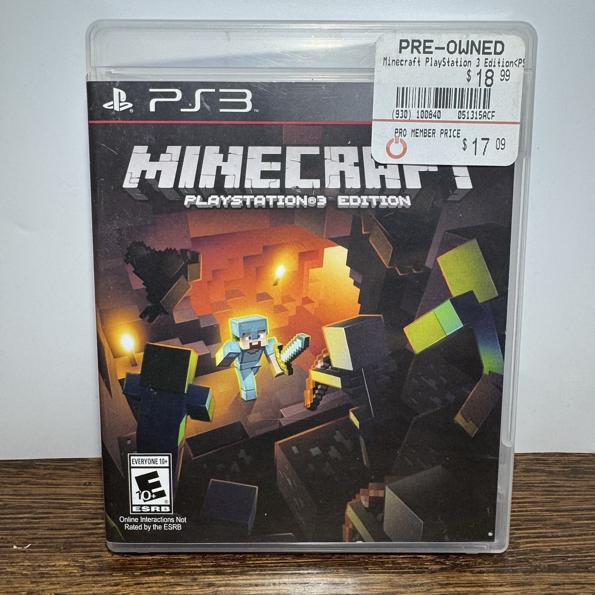 Minecraft Playstation 3 Edition (Playstation 3) PS3 Complete game