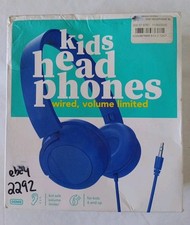 Gems Kids Wired On-Ear Headphones, Adjustable, Foldable, 3.5mm Audio Jack 2292