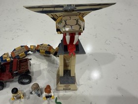 LEGO Pharaoh's Quest: Cursed Cobra Statue (7325) 99% Complete
