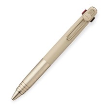 Bolígrafo Uni-Ball Zento Flow Modelo 3 Colores 0.5mm Beige y Borgoña