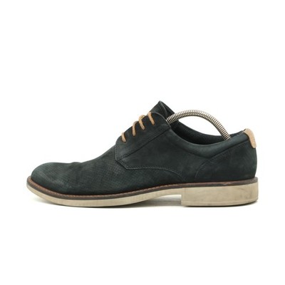 ECCO Herren Halbschuh EU 43 63038459075 Schwarz Nubukleder Comfort Business