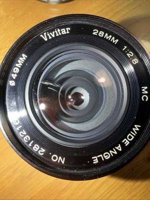 Vivitar 28mm f/2.8 Wide-Angle (Minolta MD/MC) | Komine-Bauweise | Ehrlich