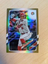 2021 Topps Chrome NPB Hisayoshi Chono Gold Refractor #/50