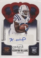 2013 Crown Royale Retail Red Die-Cut Signatures 7/49 Kerwynn Williams Auto ow1