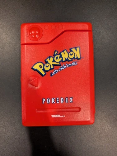 USED Mint Pokemon Pokedex Handheld Toy Vintage 1998 Tiger Electronics (Tested)