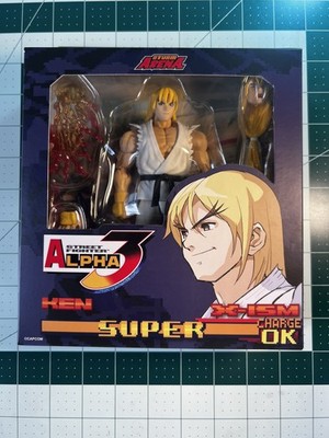 Storm Arena Street Fighter Alpha 3 Ken ( White ) BBTS Exclusive 1/12 Scale