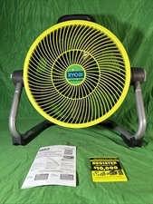ONE+ 18V 14 in. Hybrid Air Cannon Worksite Fan. TOOL ONLY MISSING POWER ADAPTOR